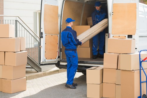 Home moving service in Richmond with careful packing and loading