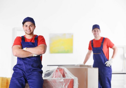 Person reviewing cookie settings on a removal company website in Richmond