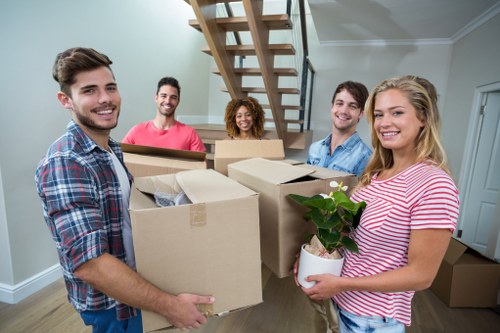 Man with a van helping a Richmond customer with a local move