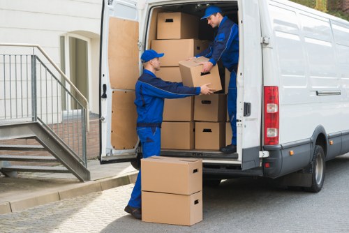 Van removal service supporting a local business move in Richmond