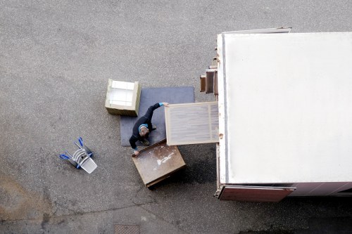 Packing and moving boxes for a Richmond customer