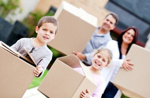 Local office move planning in Richmond with desks and equipment