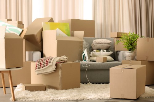 Commercial furniture and IT equipment being moved in Richmond