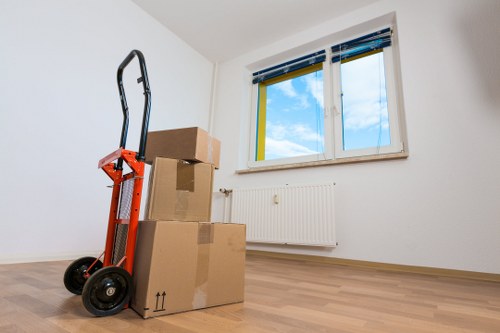 Local commercial movers handling office relocation logistics in Richmond