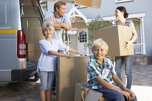 Professional removal team handling household items for a Richmond move