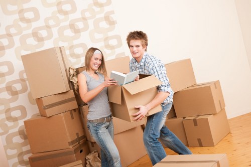 Experienced removals staff managing furniture during a Richmond relocation